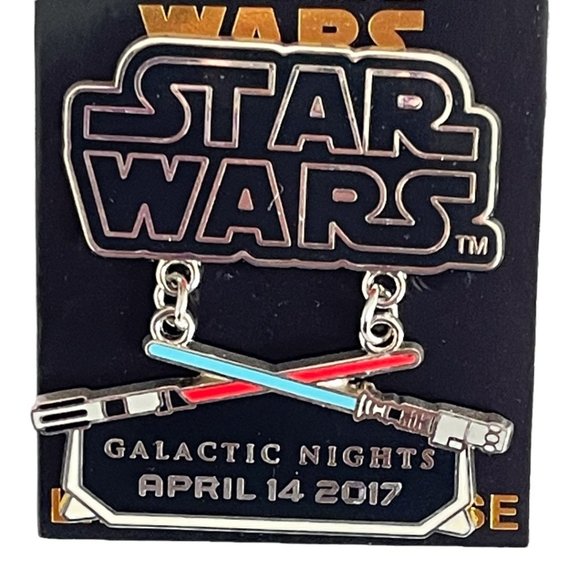 Disney Parks Star Wars Galactic Nights 2017 Limited Release Pin - Picture 2 of 2